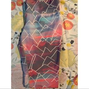 target mossimo mountain inspired yoga pants xs